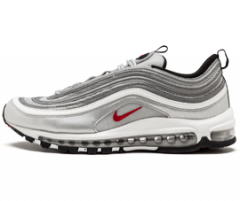 Purchase Nike Air Max 97 OG QS 2017 «Silver Bullet» METALLIC SILVER/VARSITY RED 884421 001 for Women - On Sale Now!
