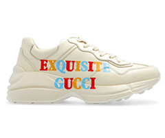 Women's Gucci Rhyton Sneakers with Exquisite Gucci Print - Buy Now and Get Discount!
