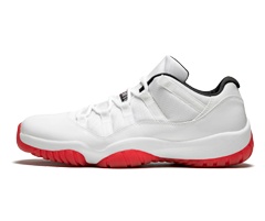 Get a Stylish Look with Air Jordan 11 Retro Low - White/Varsity Red for Men's