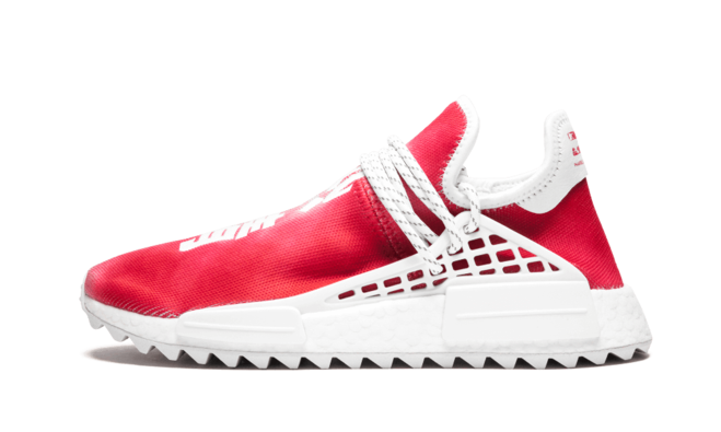 Shop Pharrell Williams NMD Human Race Holi MC Red Passion for Men - Buy Now!