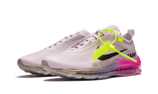 Shop Now for Men's Nike x Off White Air Max 97 Elemental Rose Serena Queen!