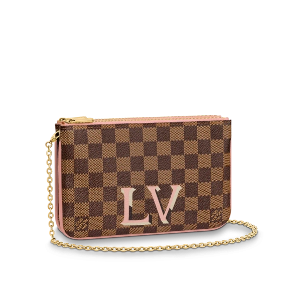 Shop the Louis Vuitton Double Zip Pochette for Women Now!