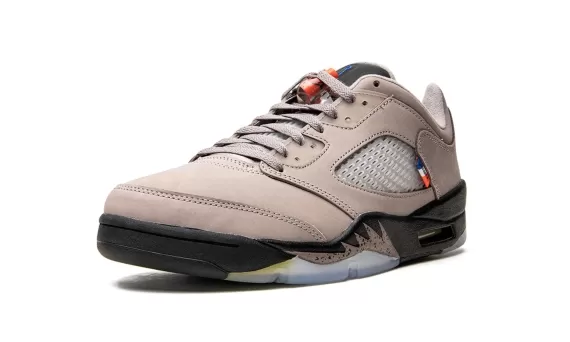 Men's Air Jordan 5 Retro Low - PSG: Get Discount on Quality Shoes!