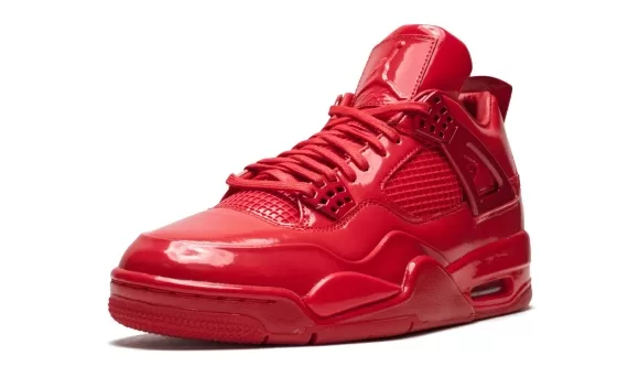 Men's Fashion Designer Shoes - Air Jordan 4 11LAB4 - University Red Sale Get!