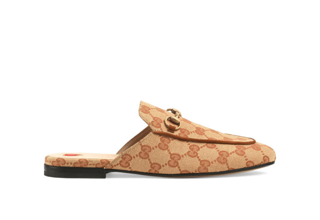 Sale! Get Gucci Princetown GG canvas slipper for Women's