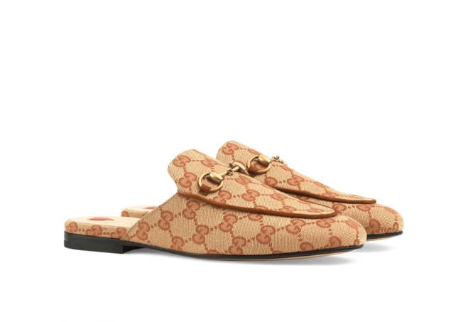Women's Gucci Princetown GG canvas slipper - Get it Now at a Discount!