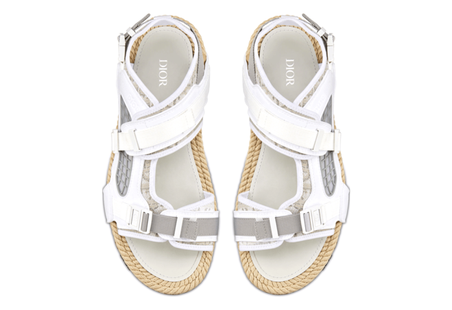 Buy Women's Dior Atlas Sandal Off-White with Discounts