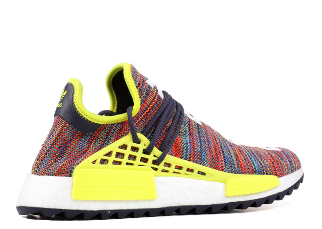 Look Fabulous in this Unique Pharrell Williams NMD Human Race TRAIL MULTICOLOR for Women's