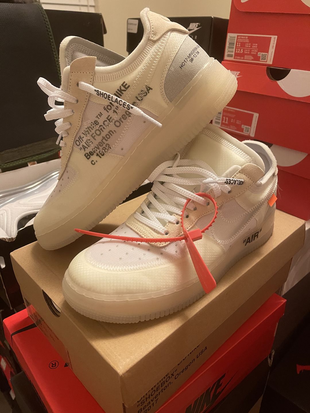 Paul M. Off-White x Nike Air Force 1 Low “The Ten”