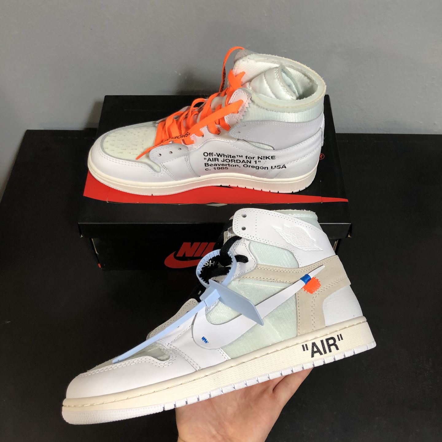 Buy Air Jordan 1 x Off-White OG High Retro - White | Men's | Discounted ...