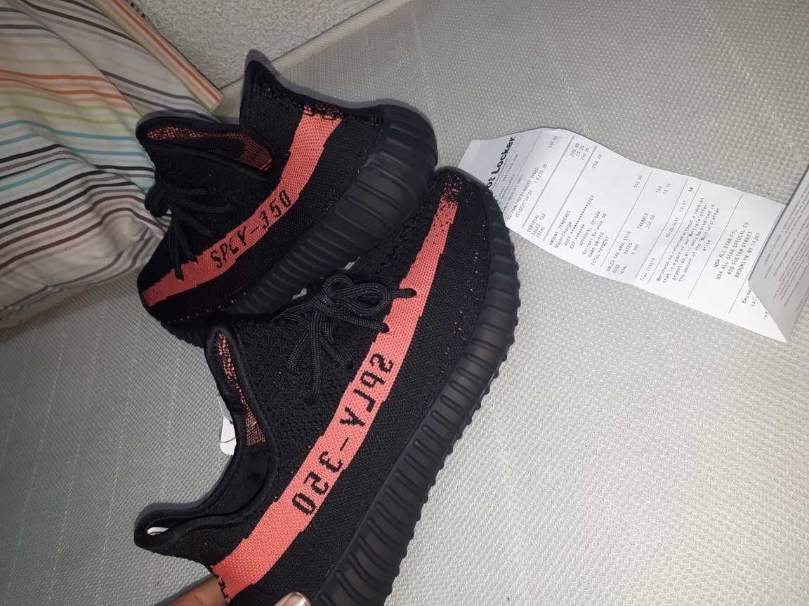 Skhumbuzo M. Yeezy Boost 350 V2 'Red'