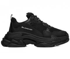 Stylish Women's Balenciaga Triple S - Trainers Black, Get Now