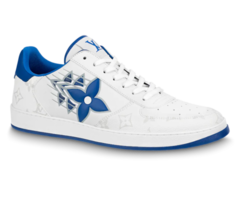 Shop the Louis Vuitton Rivoli Sneaker Blue for Men - Buy Now at Discount!