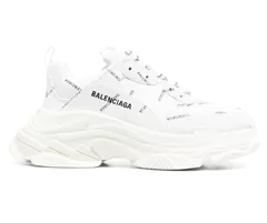 Balenciaga White, All-over Logo Print