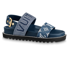 Shop Louis Vuitton Paseo Flat Comfort Sandal for Women