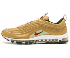 Women's Nike Air Max 97 OG QS 2017 METALLIC GOLD/VARSITY RED 884421 700 - Buy Discounted