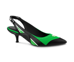 Buy Louis Vuitton Archlight Slingback Pump Green for Women Now!