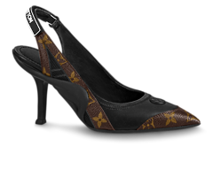 Women's Louis Vuitton Archlight Slingback Pump, Black - Shop Discount!