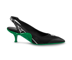 Sale: Get Louis Vuitton Archlight Slingback Pump for Women in Black and Green