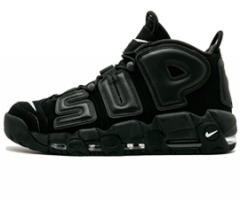 Shop Men's Nike Air More Uptempo Supreme Suptempo Black for Sale