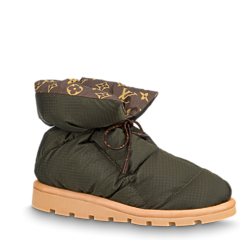 Buy Louis Vuitton Pillow Comfort Ankle Boot Khaki Green for Women