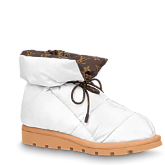 Louis Vuitton Pillow Comfort Boot White for Women - Shop Now!