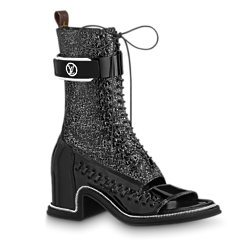 Women's Half Boot Black by Louis Vuitton Moonlight - Get Now!