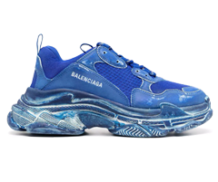 Buy Men's Balenciaga Triple S - Dark Blue