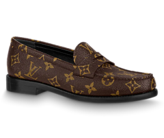 Shop Louis Vuitton's Women's Chess Flat Loafer