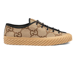 Buy Women's Gucci Maxi GG Low-Top Sneakers - Beige/Black at Discount