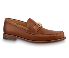 Louis Vuitton Major Loafer Cognac Brown Men's Shoes On Sale at Online Shop