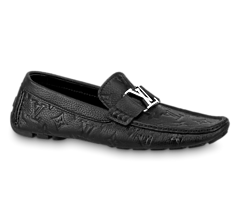 Shop Louis Vuitton Monte Carlo Men's Moccasin in Black