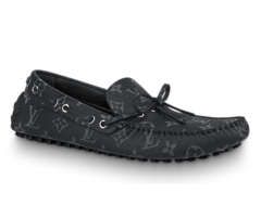 Shop Louis Vuitton ARIZONA MOCASSIN Eclipse black men's sale!