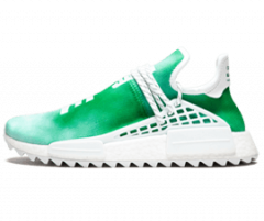 Men's Pharrell Williams NMD Human Race Holi MC - Youth Green at Discount Prices