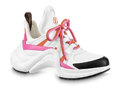 Buy LV Archlight Sneaker Pink / White for Women