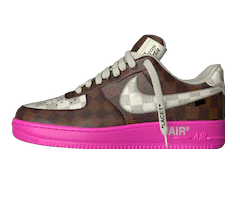 Shop the Men's Louis Vuitton X Air Force 1 Low Rose - Buy Now!