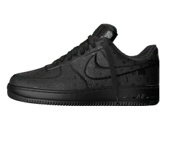 Buy the Louis Vuitton X Air Force 1 Low black for men - Get the latest fashion trend now!