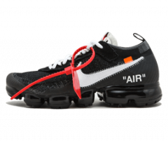 Shop Nike x Off White Air Vapormax FK - BLACK for Men