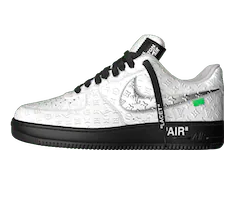 Sale, Get the Louis Vuitton X Air Force 1 Low White & Black for Men - Stylish and Trendy!