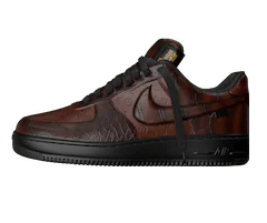 Shop the Louis Vuitton X Air Force 1 Low Dark Brown Men's Sneaker Now!