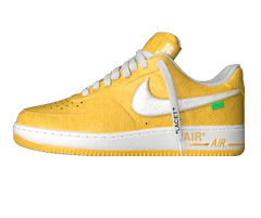 Shop Men's Louis Vuitton X Air Force 1 Low Yellow Sale