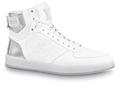 Men's White Louis Vuitton Rivoli Sneaker Boot On Sale at Online Shop