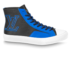 Louis Vuitton Tattoo Sneaker Boot Black / Blue for Men's - Sale & Discount