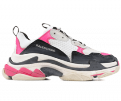 Buy Balenciaga Triple S Trainers - Pink / Black for Women's