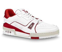 Louis Vuitton Trainer Sneaker Bordeaux Red for Men's - Get Discounts at Shop Now!