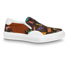 Men's LVxNBA LV Ollie Slip On Brick - Buy Discounted Now!