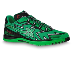 Buy the LV Sprint Sneaker Green for Men's
