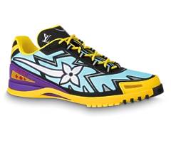 Shop Men's LV Sprint Sneaker Yellow On Sale