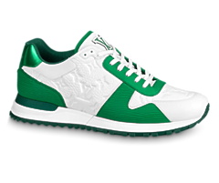 Men's Louis Vuitton Run 55 Away Sneaker Green - Buy Now!