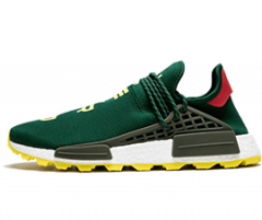 Women's Pharrell Williams NMD Human Race TRAIL NERD Green - Get Now